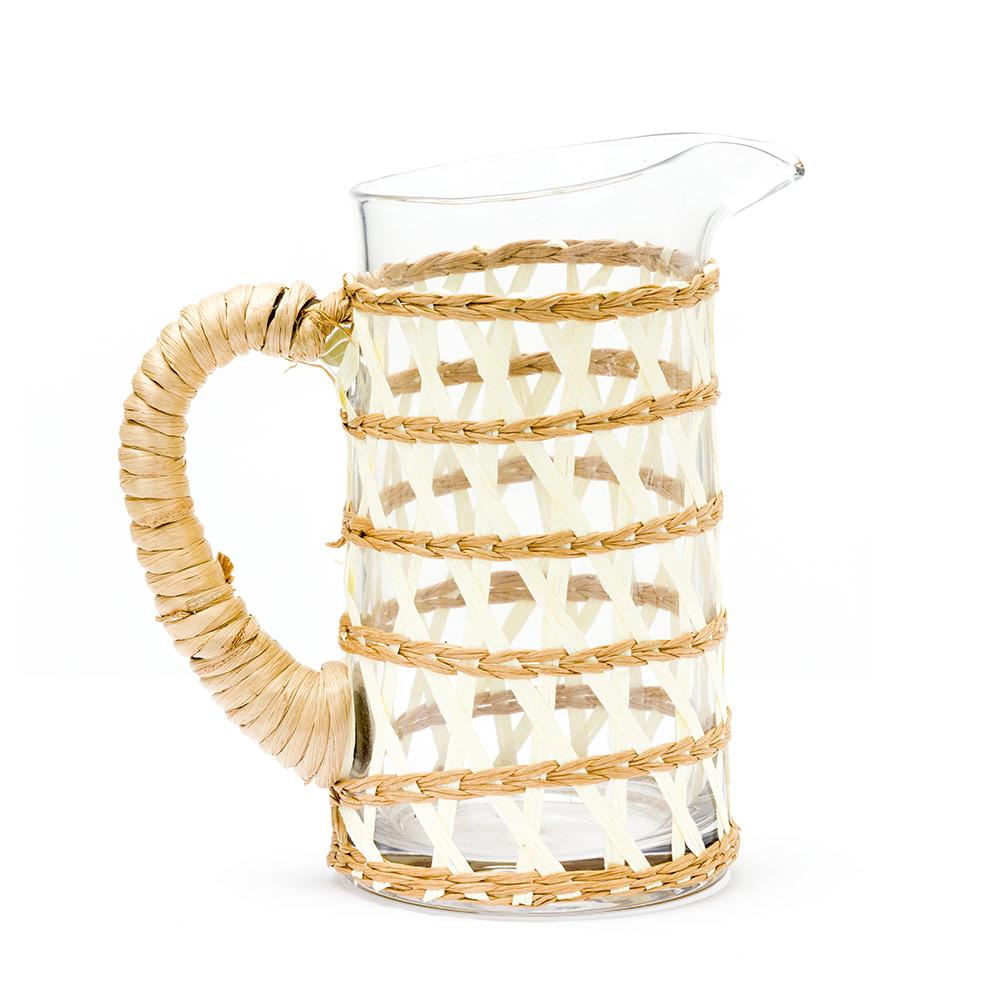 White Seagrass Island Pitchers & Carafes