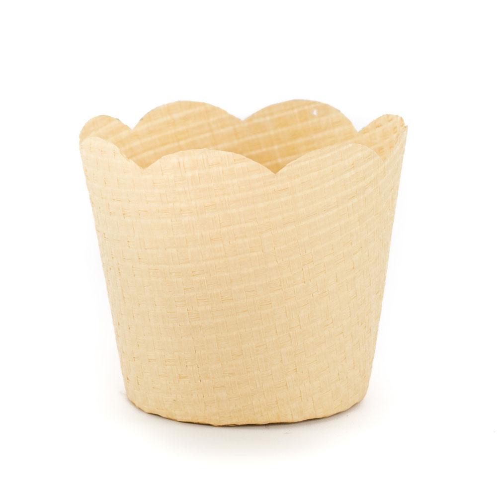Paper Orchid Basket - Natural - Set of 2