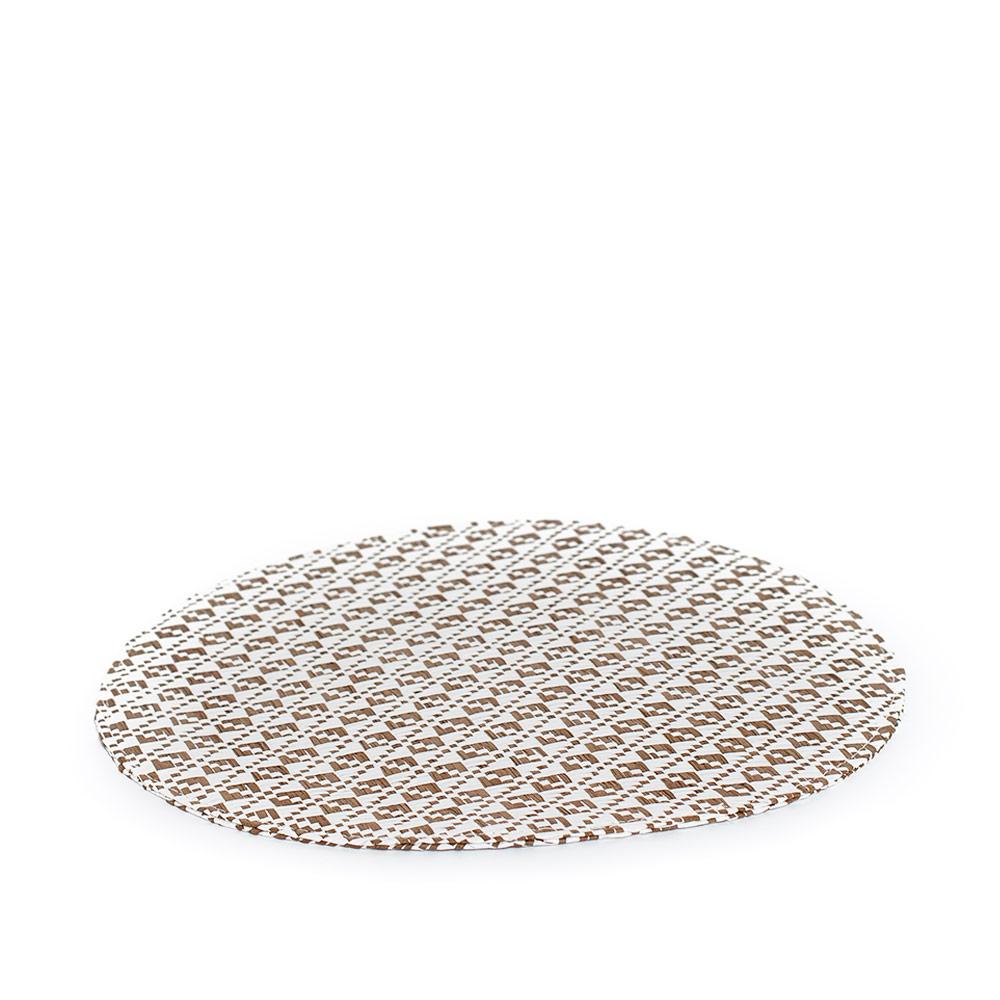 Squares and Dots Placemat - Tan - Set of 4